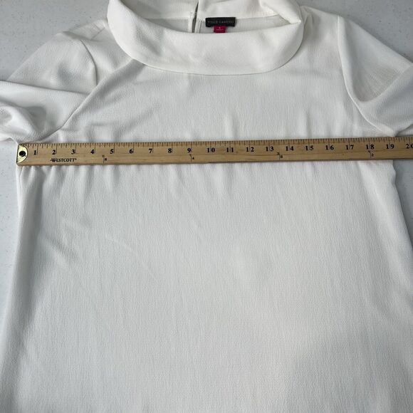 womens vince camuto blouse size small Ruffle Sleeve Classic Dress Casual Coastal - Picture 11 of 13